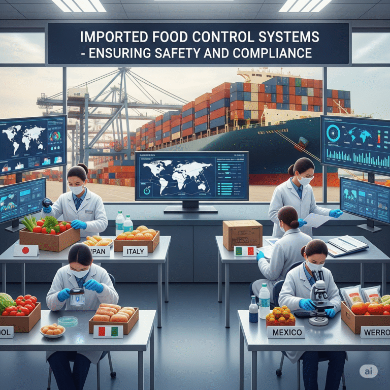 Comparative study of imported food control systems of Taiwan, Japan, the United States, and the European Union